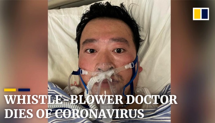 Coronavirus whistle-blower doctor Li Wenliang dies from the disease ...