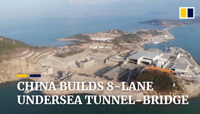 Construction Begins For Major Sea Crossing To Link Shenzhen And Construction Begins For Major Sea Crossing To Link Shenzhen And
