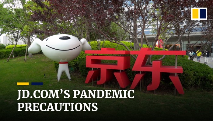 How Chinese e-commerce giant JD.com is keeping employees safe during Covid-19 pandemic | South China Morning Post