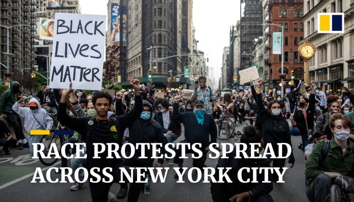 Asian-Americans in New York among those joining US protests after