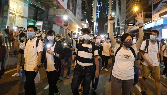 Hongkongers Mark A Year After Historic March South China Morning Post Hongkongers Mark A Year After Historic March South China Morning Post