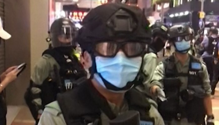 Hong Kong policeman reprimanded for chanting ‘Black lives matter’ during rally | South China Morning Post