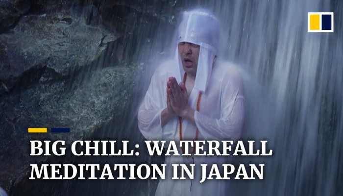 Freezing Waterfall Meditation Helps Relieve Pandemic Stress In Japan South China Morning Post