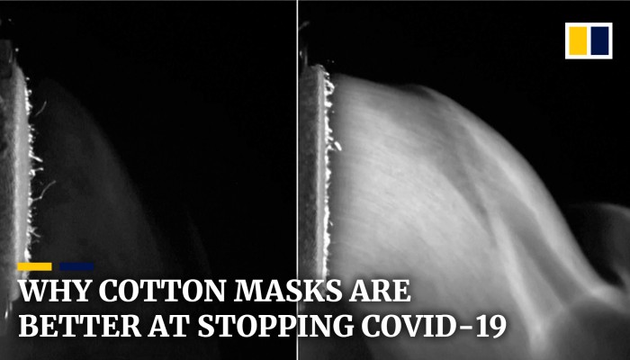 Humidity in breath makes cotton masks better at stopping Covid-19’s ...