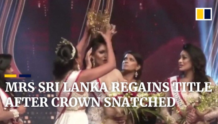 Sri Lankan Beauty Queen Regains Crown Snatched Over False Divorce