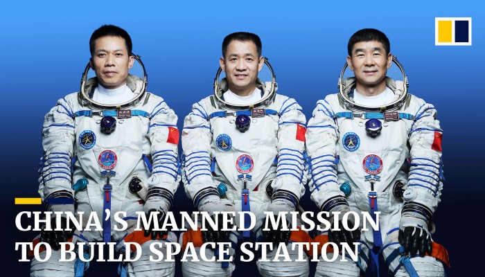 China sends astronauts on space mission to build Tiangong Space Station ...
