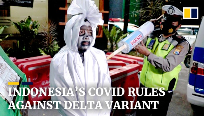 Indonesia imposes new coronavirus rules as Delta variant sweeps country ...