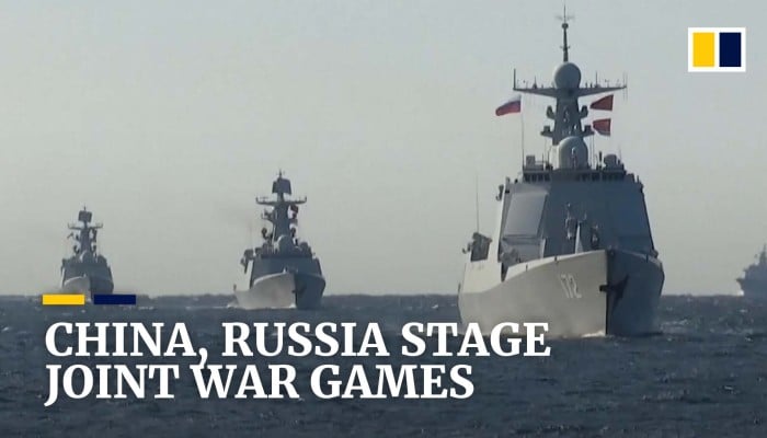 China And Russia Conduct Joint Naval Drills In Sea Of Japan South China And Russia Conduct Joint Naval Drills In Sea Of Japan South