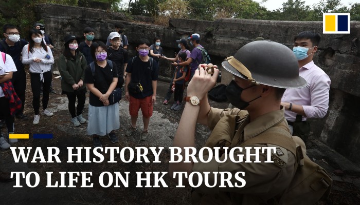WWII battle site tours by military buffs keep Hong Kong #39 s rich history