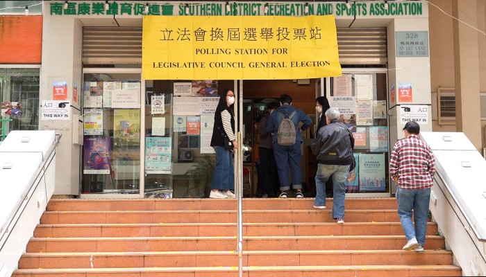 Voting under way in Hong Kong Legislative Council election | South China Morning Post