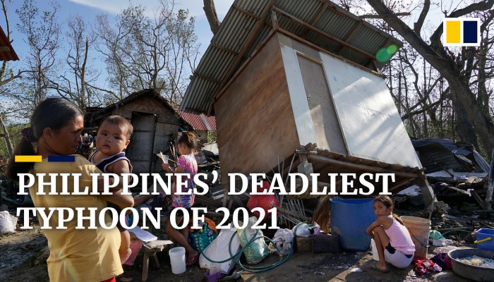 Death toll from destructive super Typhoon Rai climbs to at least 375 in ...