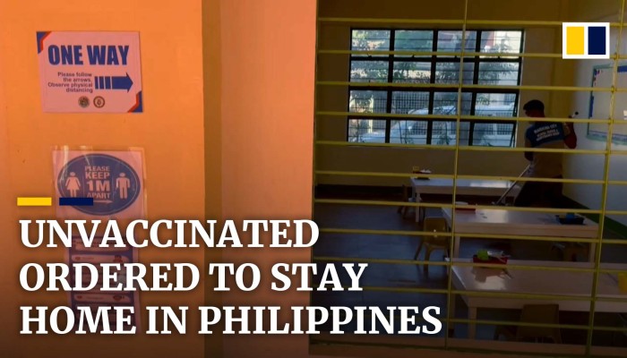 philippines travel for unvaccinated