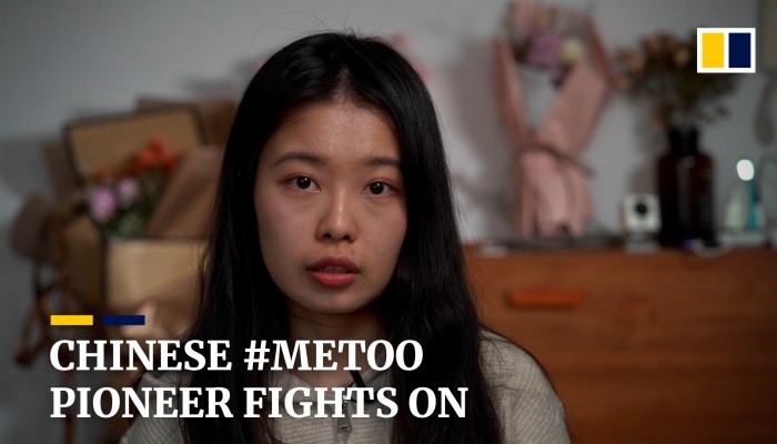 We Need To Let The Courts Hear Us Chinese Metoo Pioneer Vows To Fight On South China We Need To Let The Courts Hear Us Chinese Metoo Pioneer Vows To Fight On South China