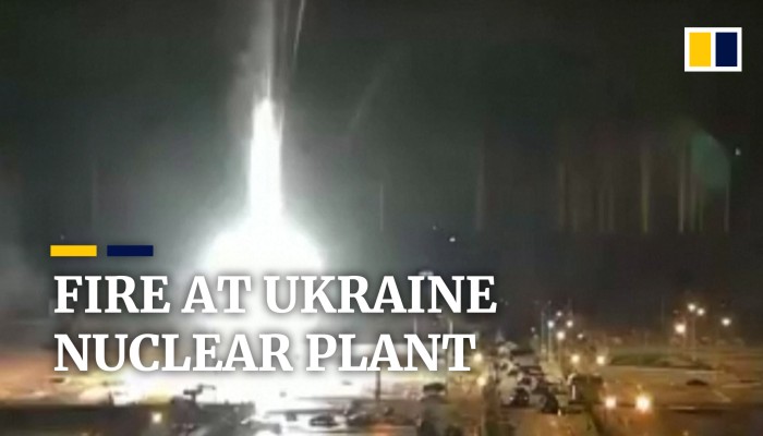 Ukraine nuclear power plant, Europe's largest, is on fire ...