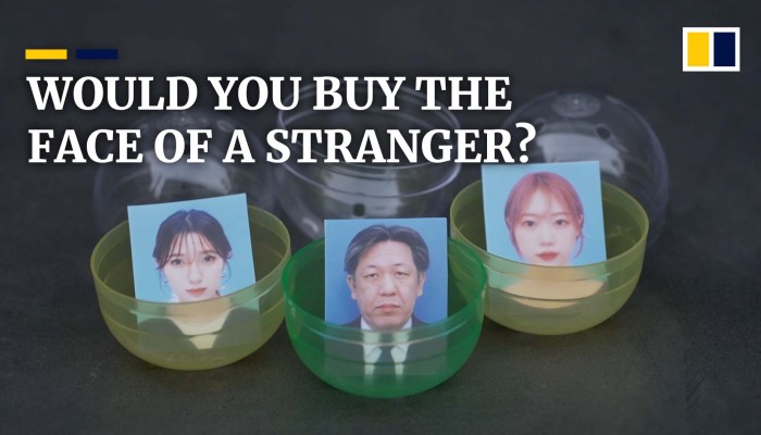 Japanese vending machine dispenses ID photos of random strangers South China Morning Post