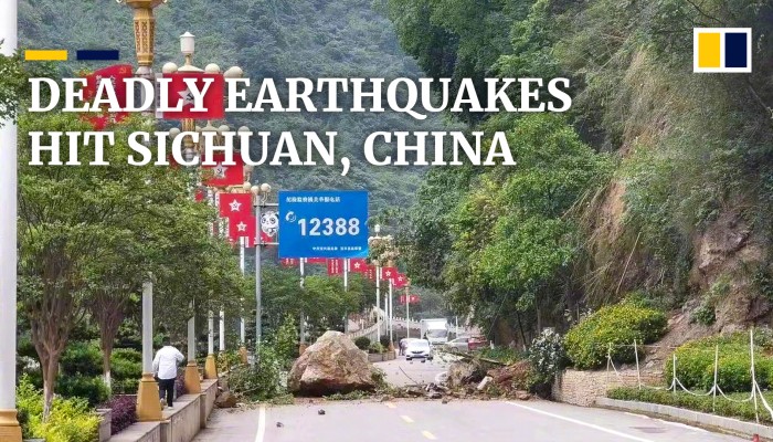 A series of deadly earthquakes rocks Sichuan Province, southwest China
