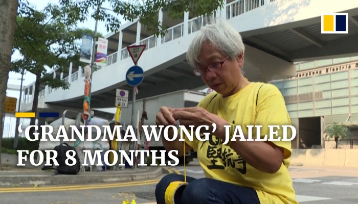 Activist ‘Grandma Wong’ Sentenced To 8 Months In Jail Over 2019 ...