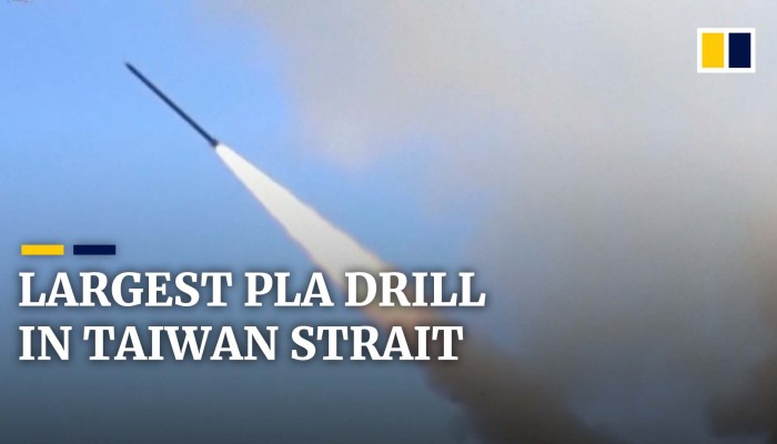 Mainland China launches largest military drill in the Taiwan Strait ...