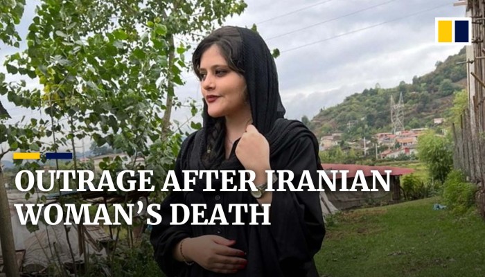 Iranian women join hijab-burning protest after Mahsa Amini dies while ...