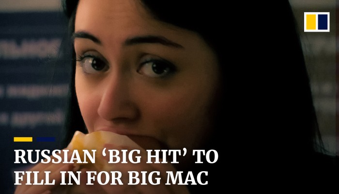 Russias Version Of Mcdonalds Unveils ‘big Hit Its Take On The Big Mac South China Morning Post 