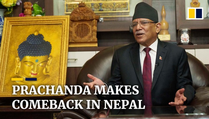 A former communist rebel leader, Prachanda, becomes the new Prime Minister of Nepal
