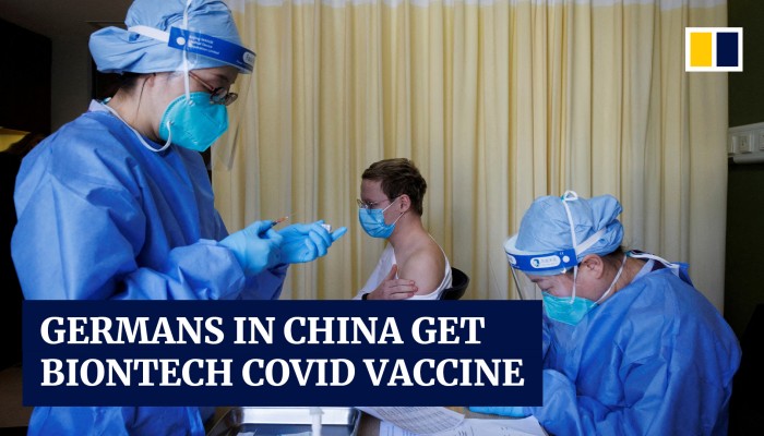 German nationals in China first to receive foreign Covid-19 vaccine | South  China Morning Post