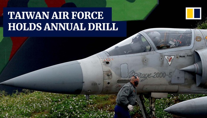 Taiwan air force holds annual drill ahead of Lunar New Year holiday ...