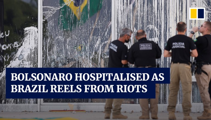 Jair Bolsonaro hospitalised in Florida as Brazil reels from riots in ...