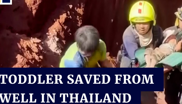17-hour rescue for toddler who fell into a deep well in Thailand ...