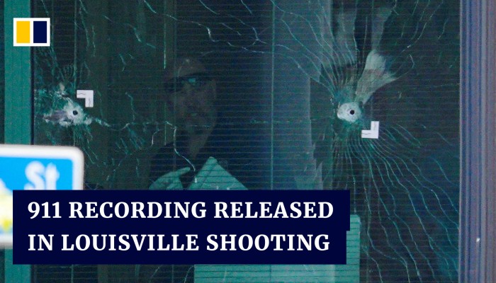 911 Recording Shows Louisville Bank Shooters Mother Warned Police Of Attack South China 