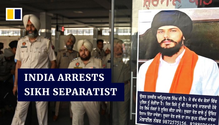 Indian Police Arrest Sikh Separatist Amritpal Singh After Month-long ...