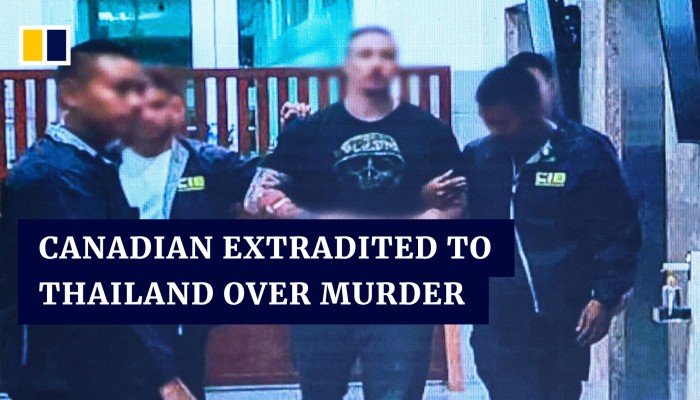 Former Canadian Soldier Extradited To Thailand For Alleged Gang Murder Former Canadian Soldier Extradited To Thailand For Alleged Gang Murder