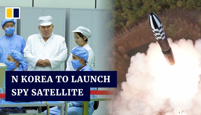 North Korea to launch its first military spy satellite to monitor US ...