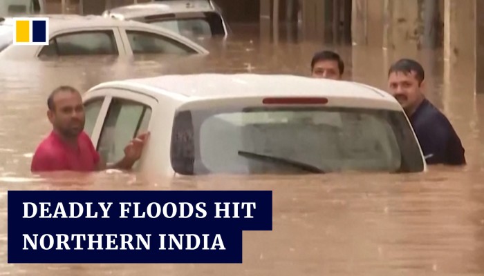Monsoon rains bring deadly floods and landslides to northern India ...