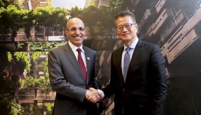 Hong Kong finance minister discusses deeper economic cooperation with Saudi counterpart at Davos | South China Morning Post