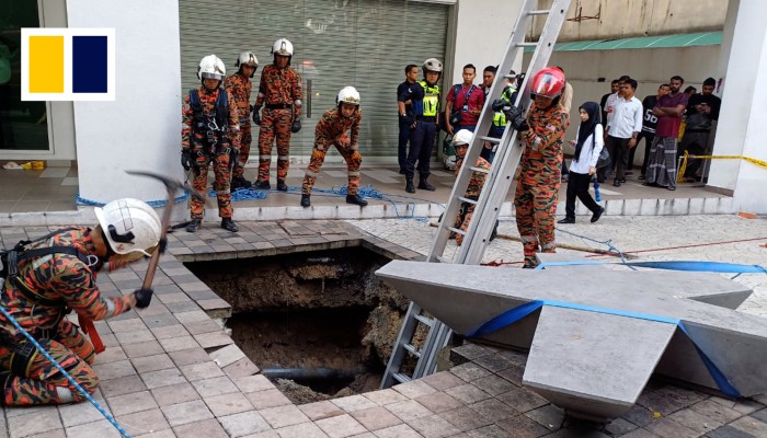 Indian tourist vanishes after being swallowed by 8-metre sinkhole in