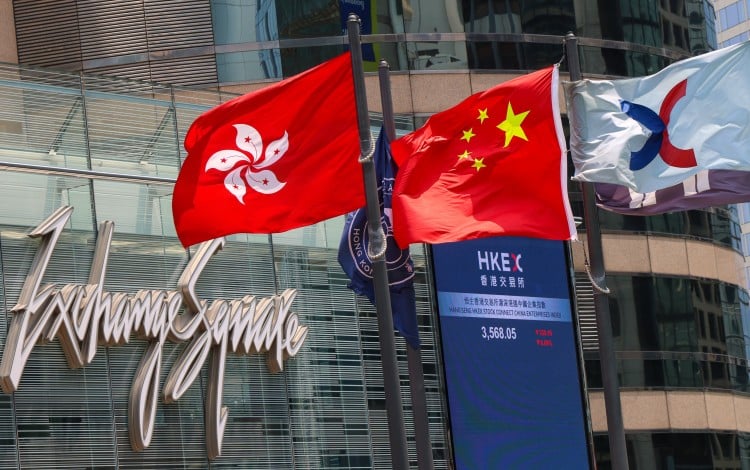 The Hang Seng Index edges down less than 0.1 per cent on Thursday. Photo: Jelly Tse