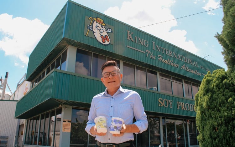 King International co-founder and managing director Eric Hsu was born in Taiwan and worked as a chemist before immigrating to Australia in the 1980s. Photo: Eric Hsu