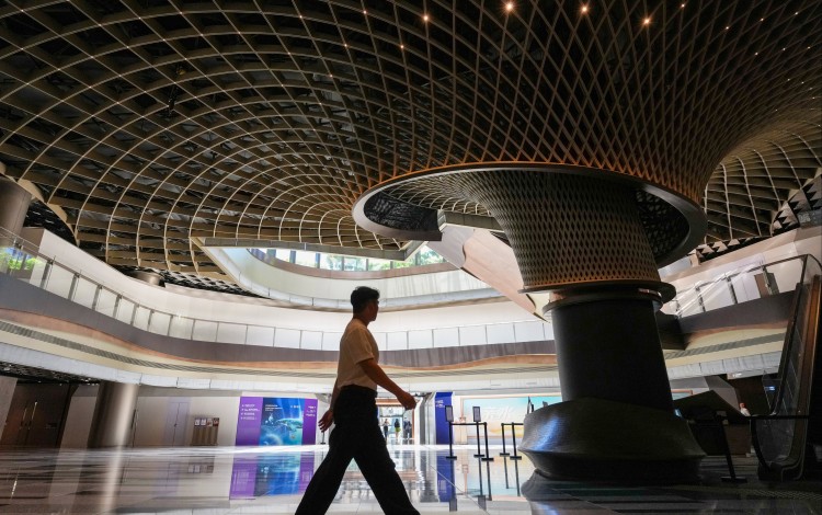 New World Development’s huge 11 Skies project has yet to fully open. Photo: SCMP