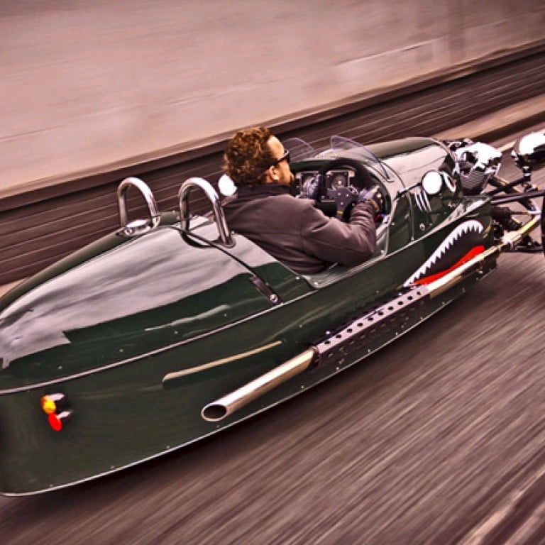 The new Morgan three-wheeler cyclecar.