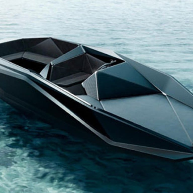 The Z-Boat designed by architect Zaha Hadid.