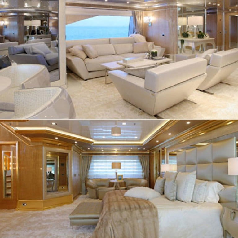 Benetti and Fendi Casa collaborated to produce Lady Lara, a 194-foot custom megayacht. Yacht buyers from the mainland prefer those with interiors by luxury brands, says Sunseeker Asia chairman Gordon Hui.