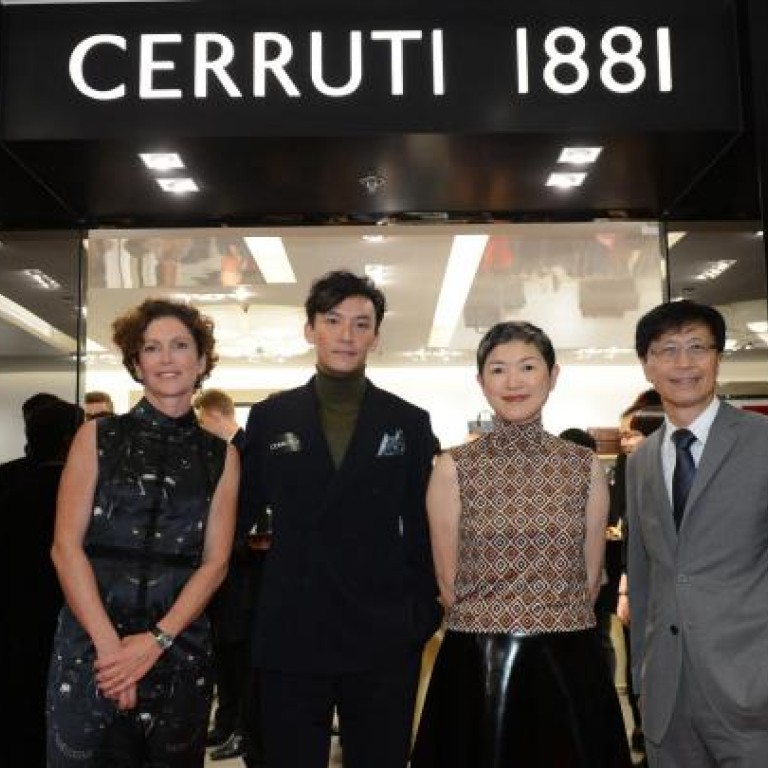 Cerruti 1881 celebrate launch of flagship store in Harbour City