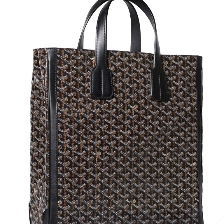 Goyard Grey Goyardine Voltaire Tote Bag