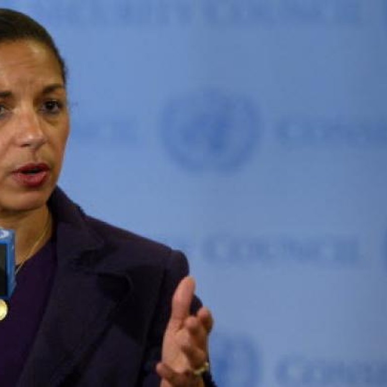 Suzane Rice Rice defends comments on Benghazi attack | South China Morning Post
