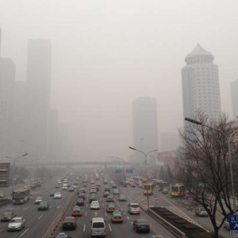 Heavy smog grounds flights at Beijing airport | South China Morning Post