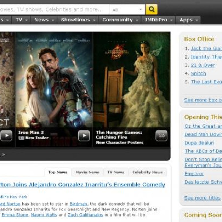 Film buffs thrilled after China unblocks IMDB movie database | South ...