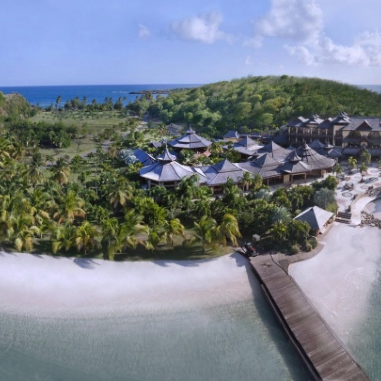 Located off the coast of Grenada is Calivigny Island, which boasts Balinese-inspired villas with majestic ocean views.