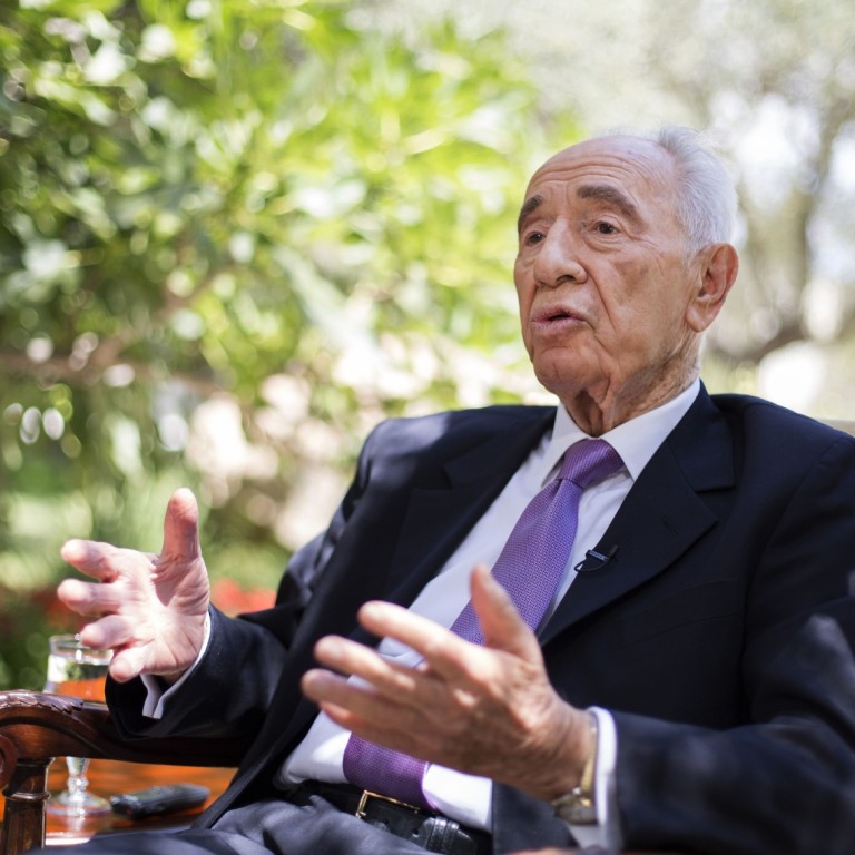 Shimon Peres Is Still Going Strong At 90 South China Morning Post