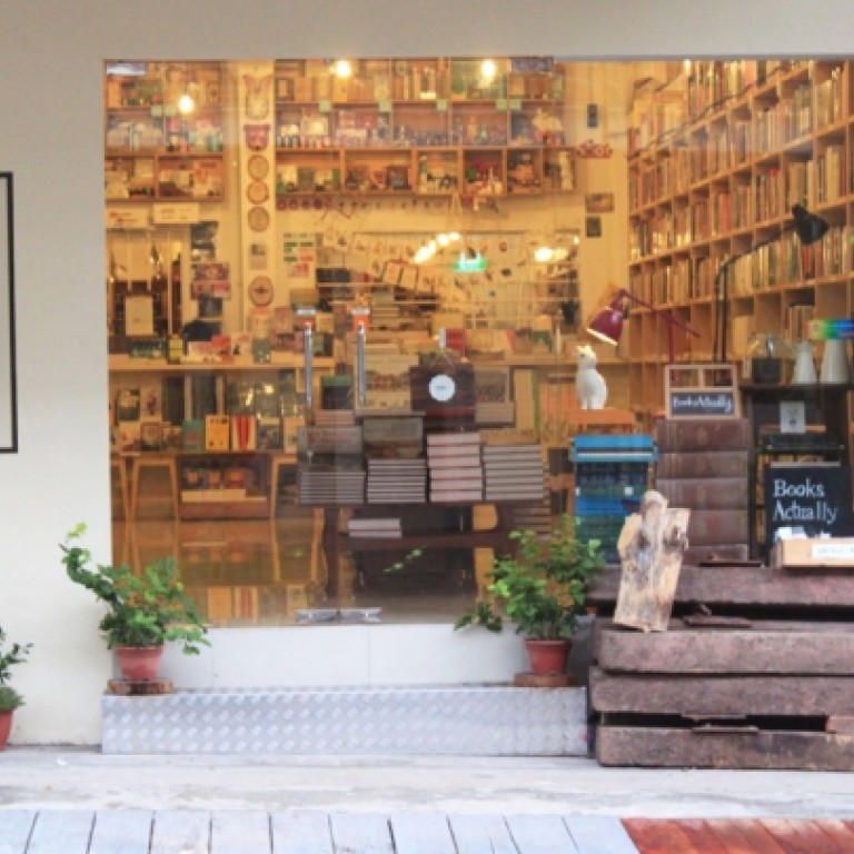 BooksActually is one of the first notable indie stores whose vintage influence can be seen in many of Singapore's boutiques and cafes.